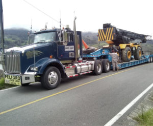 Empresas de transporte de carga pesada